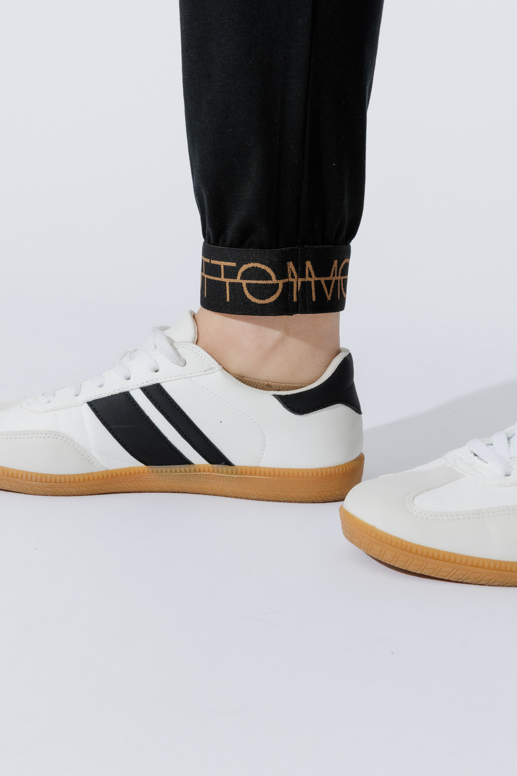 Black Tencel Slouch Pant