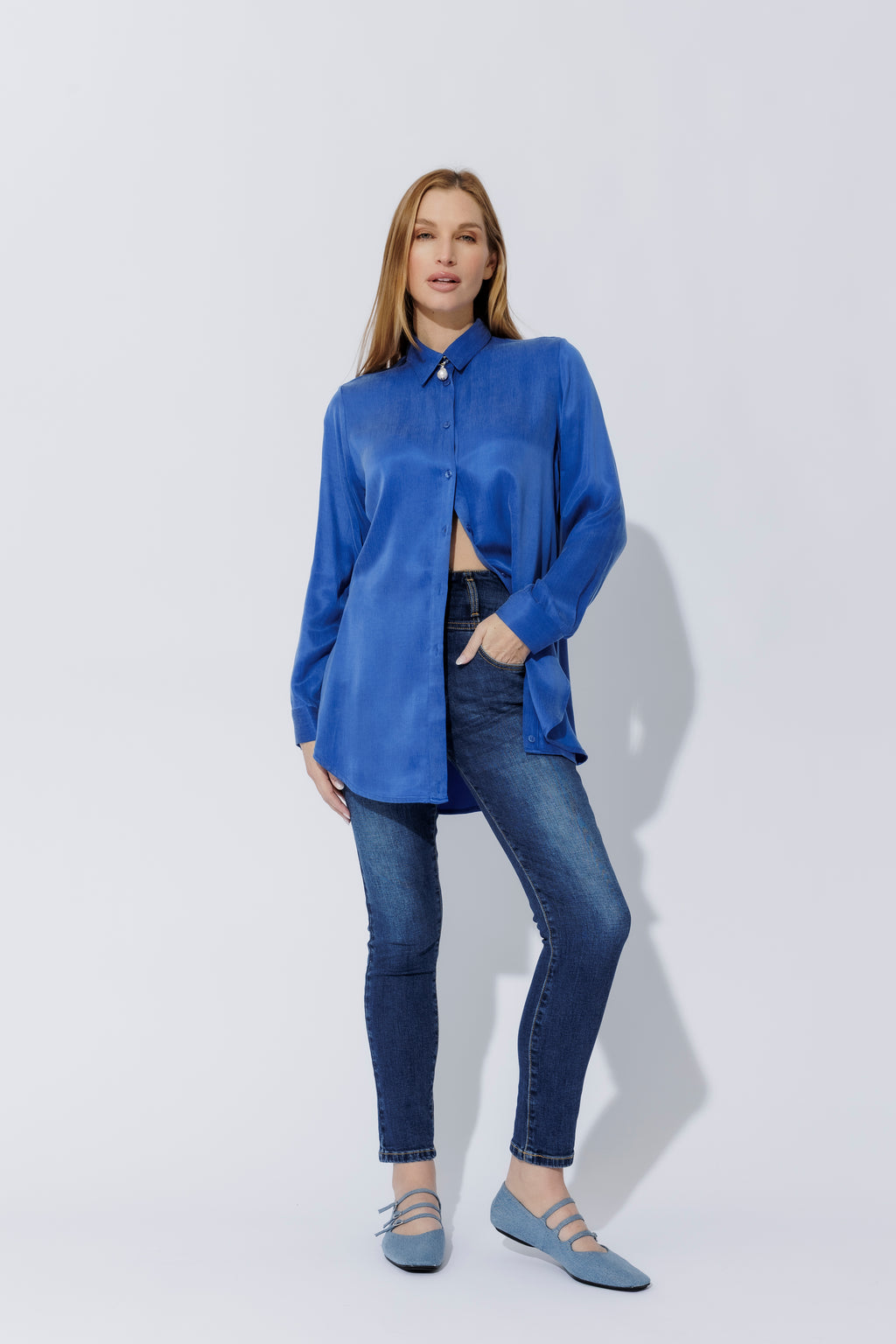 Mid Denim Corset Miracle Jean Mid Denim