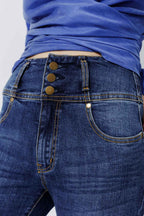 Mid Denim Corset Miracle Jean Mid Denim