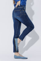 Mid Denim Corset Miracle Jean Mid Denim