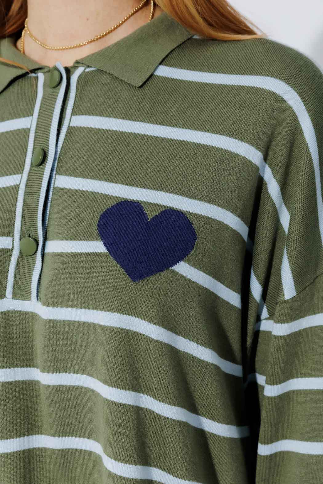 Sage Polo Knit S