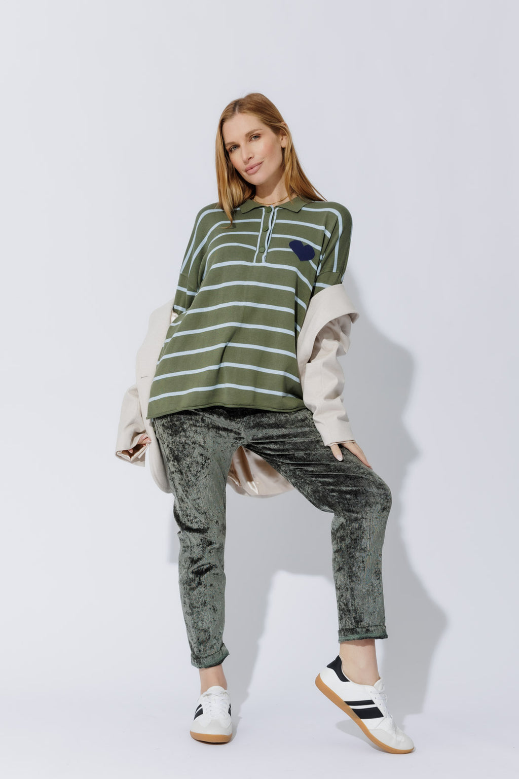 Sage Polo Knit S