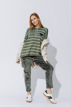 Sage Polo Knit S