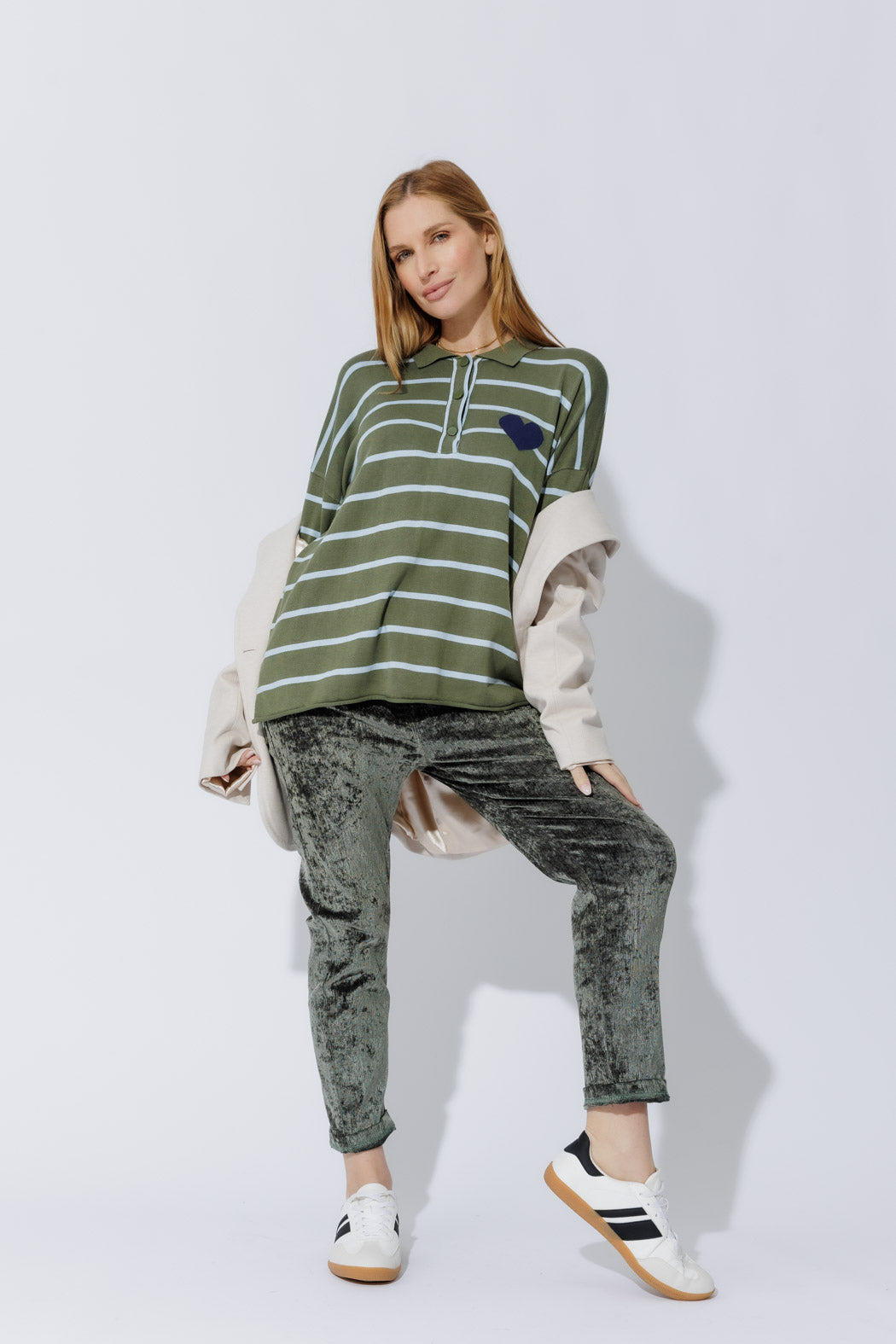 Sage Polo Knit S