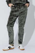 Sage Textured Slouch Pant