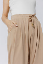 Beige Lux Street Pant