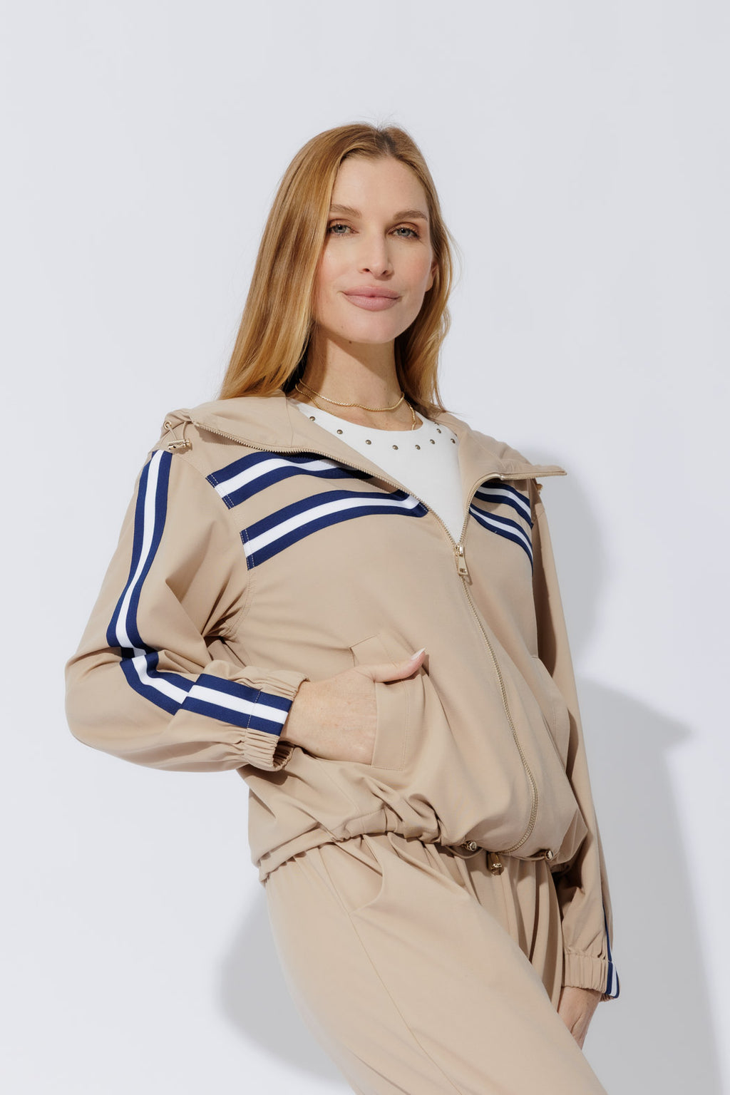 Beige Lux Street Jacket S