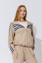 Beige Lux Street Jacket S