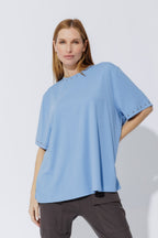 Cornflower Tencel Stud Tee