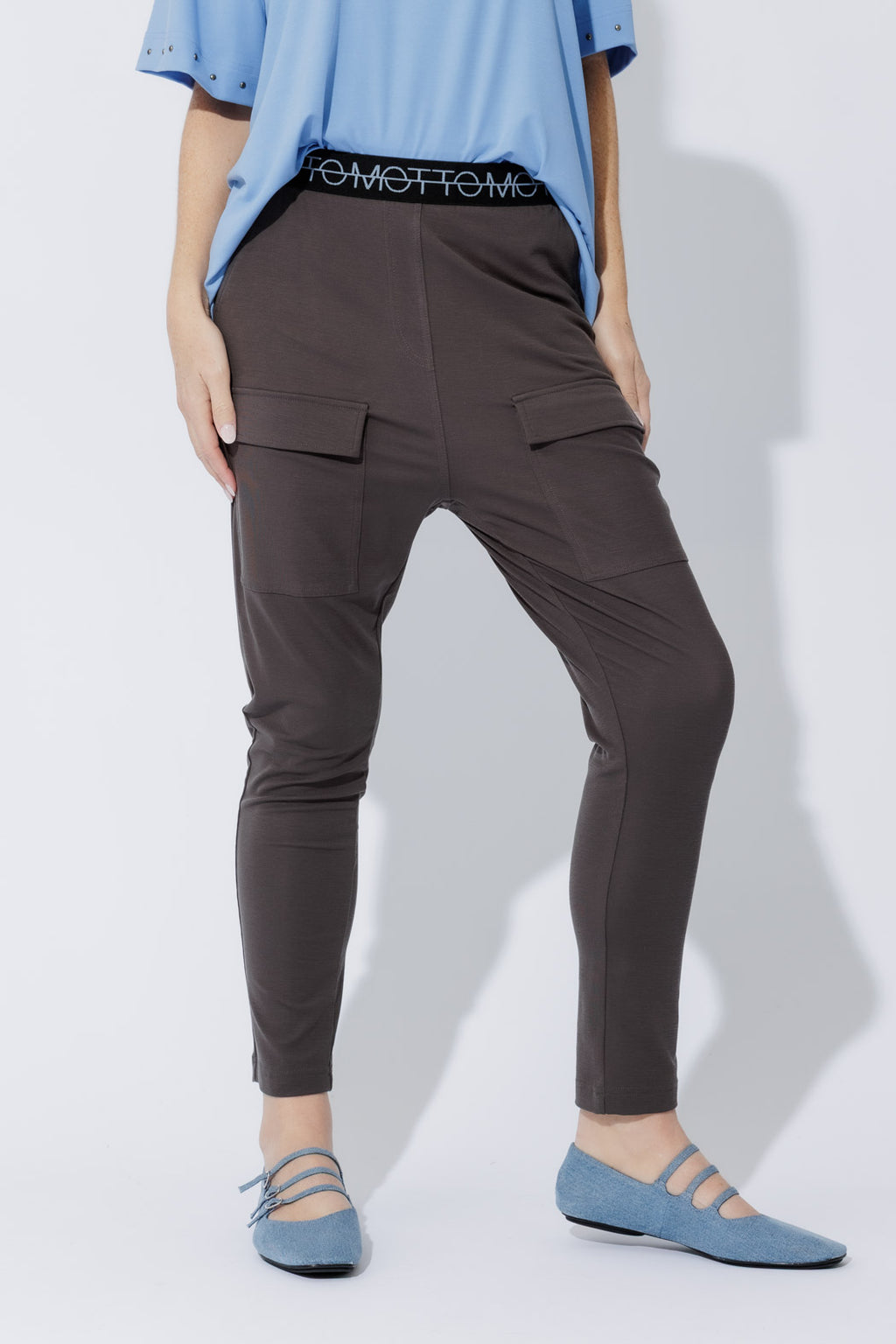 Steel Tencel Cargo Pant