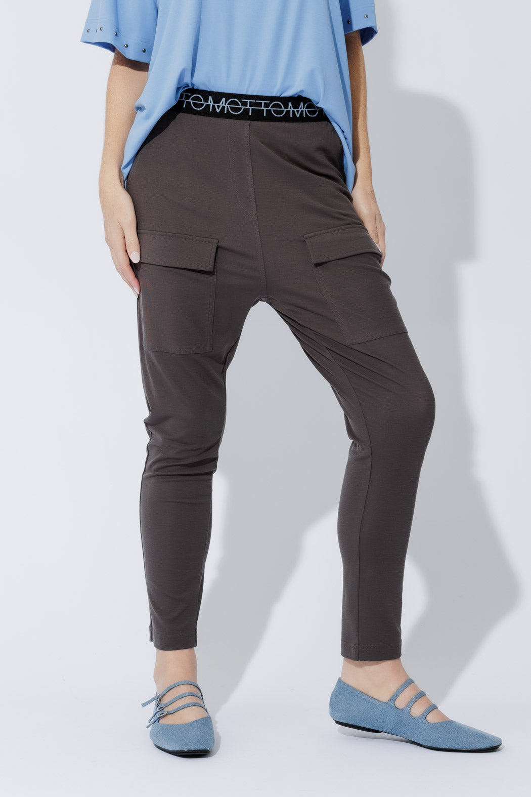 Steel Tencel Cargo Pant