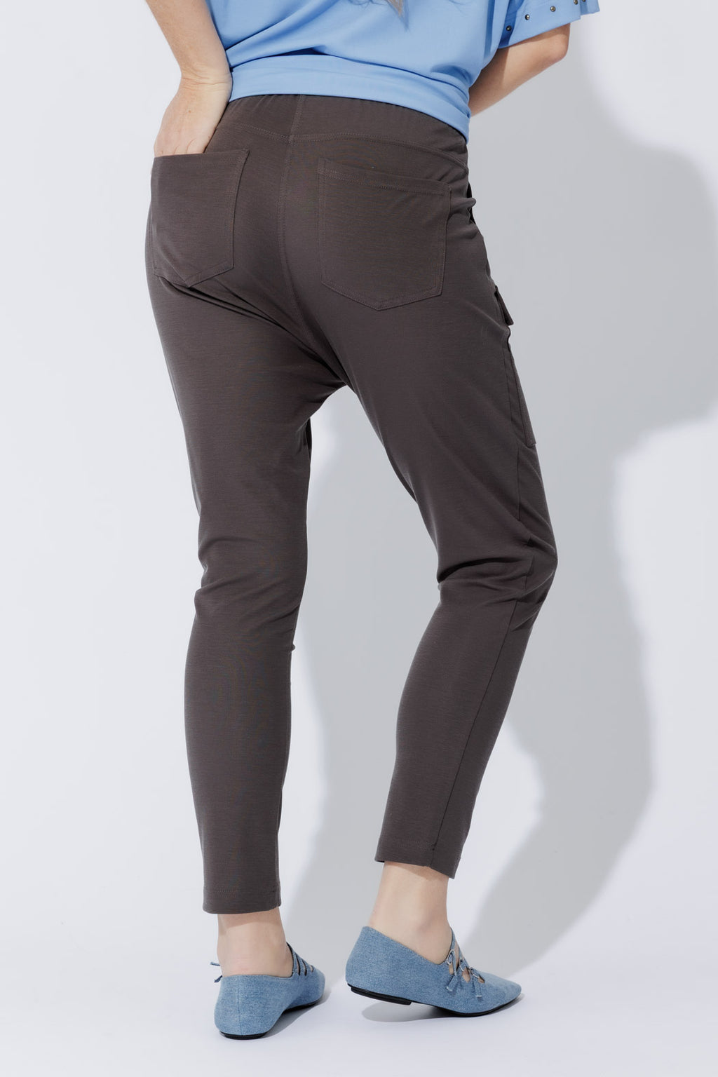 Steel Tencel Cargo Pant