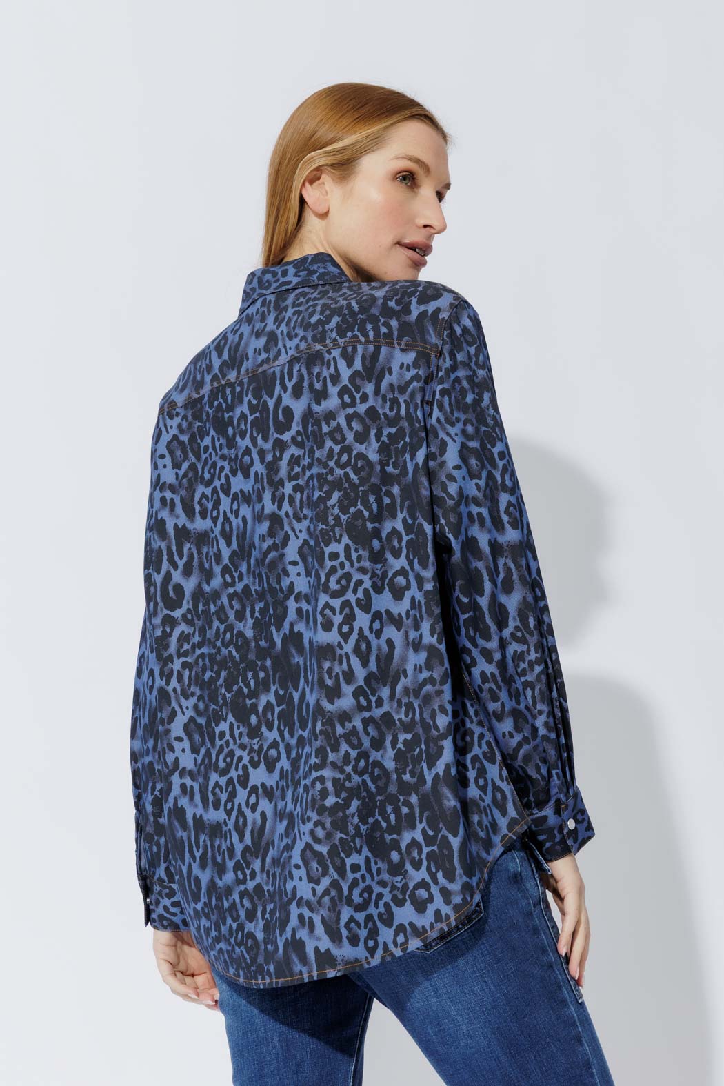 Denim Animal Cargo Shirt