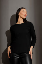 Black Crew Neck Tee