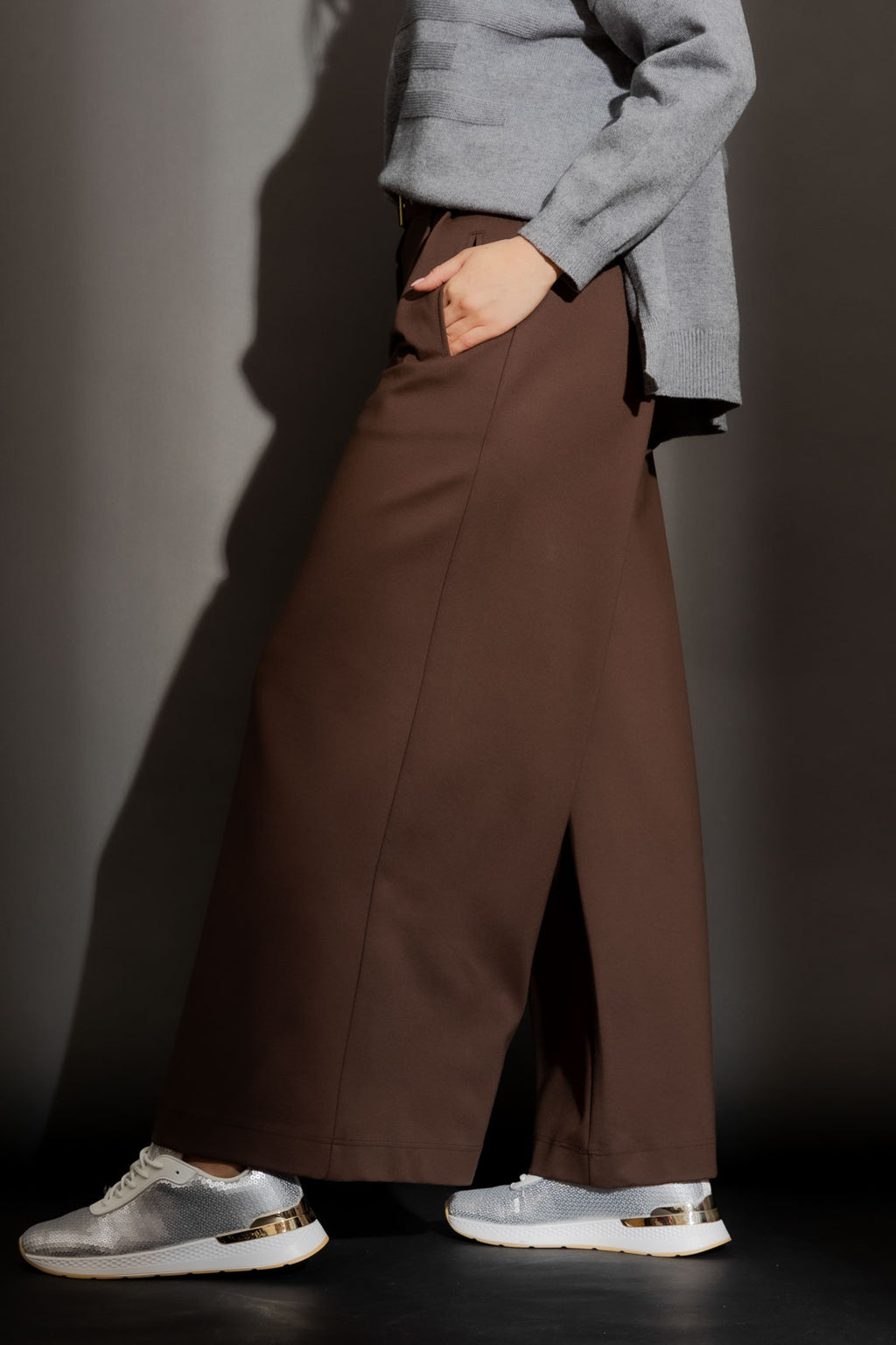 Mocha Ponte Cosmopolitan Pant