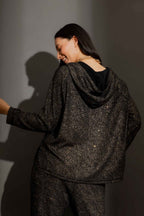 Gold Lurex Hoodie