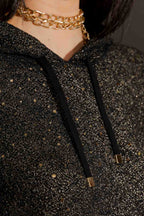 Gold Lurex Hoodie