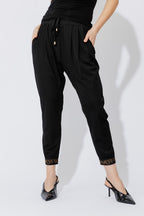 Black Luxe Street Pant