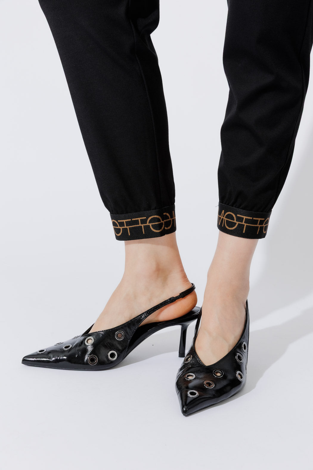 Black Luxe Street Pant