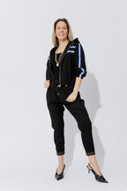 Black Luxe Street Pant