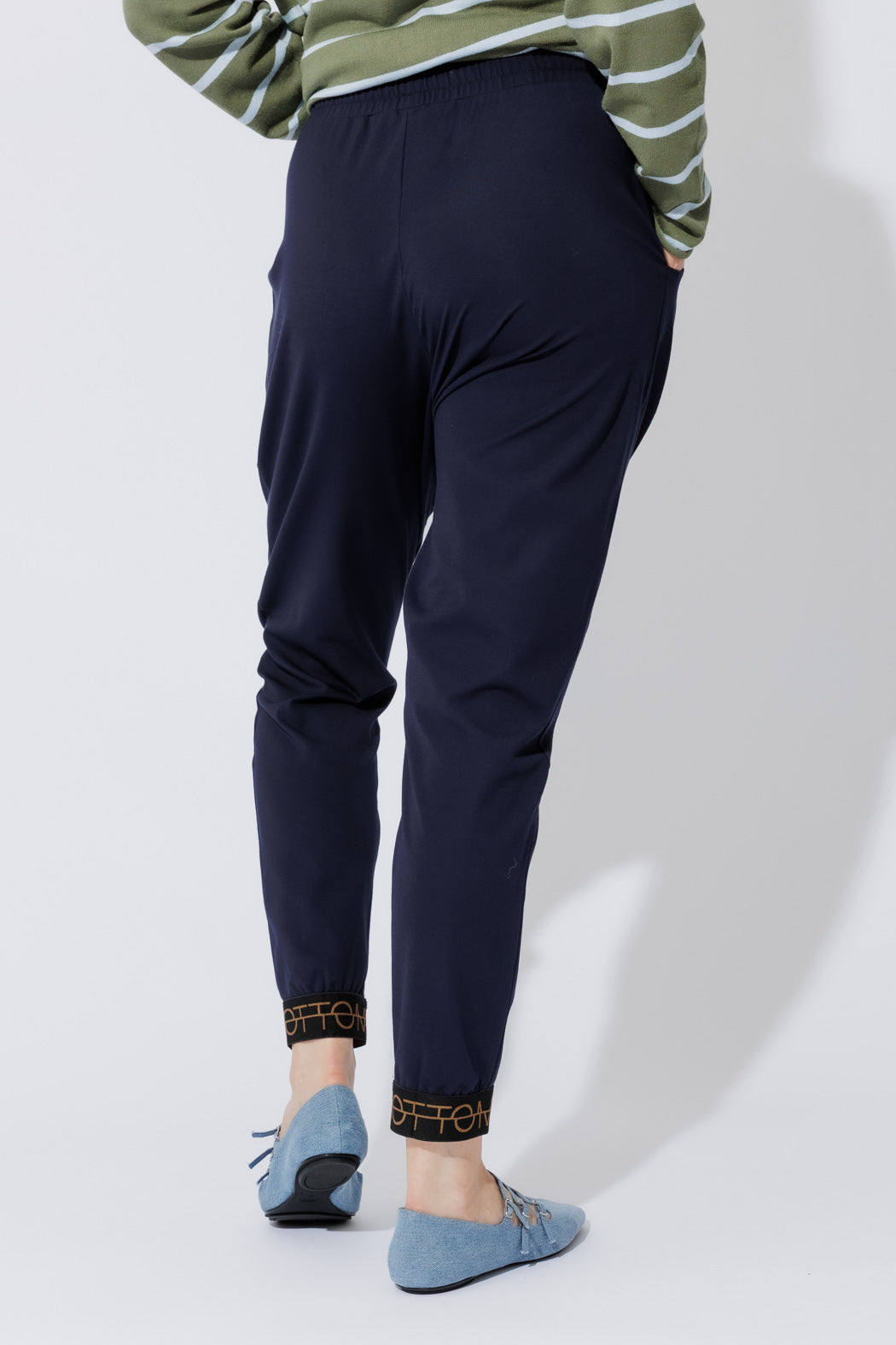 Navy Lux Street Pant