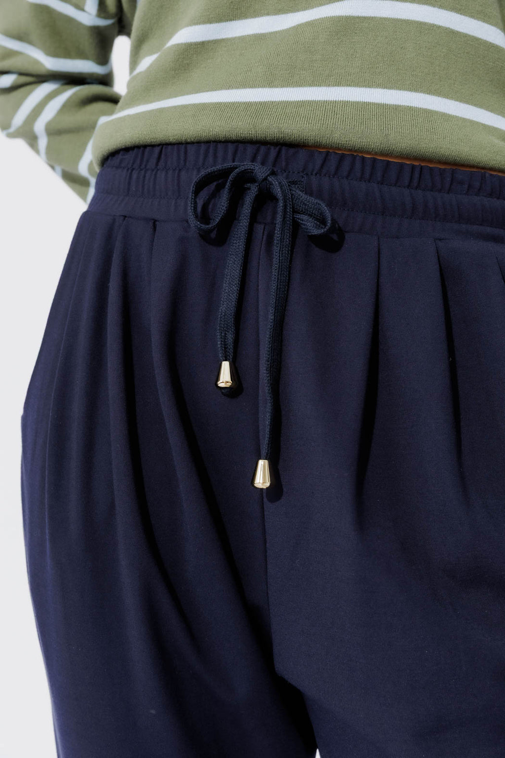 Navy Lux Street Pant