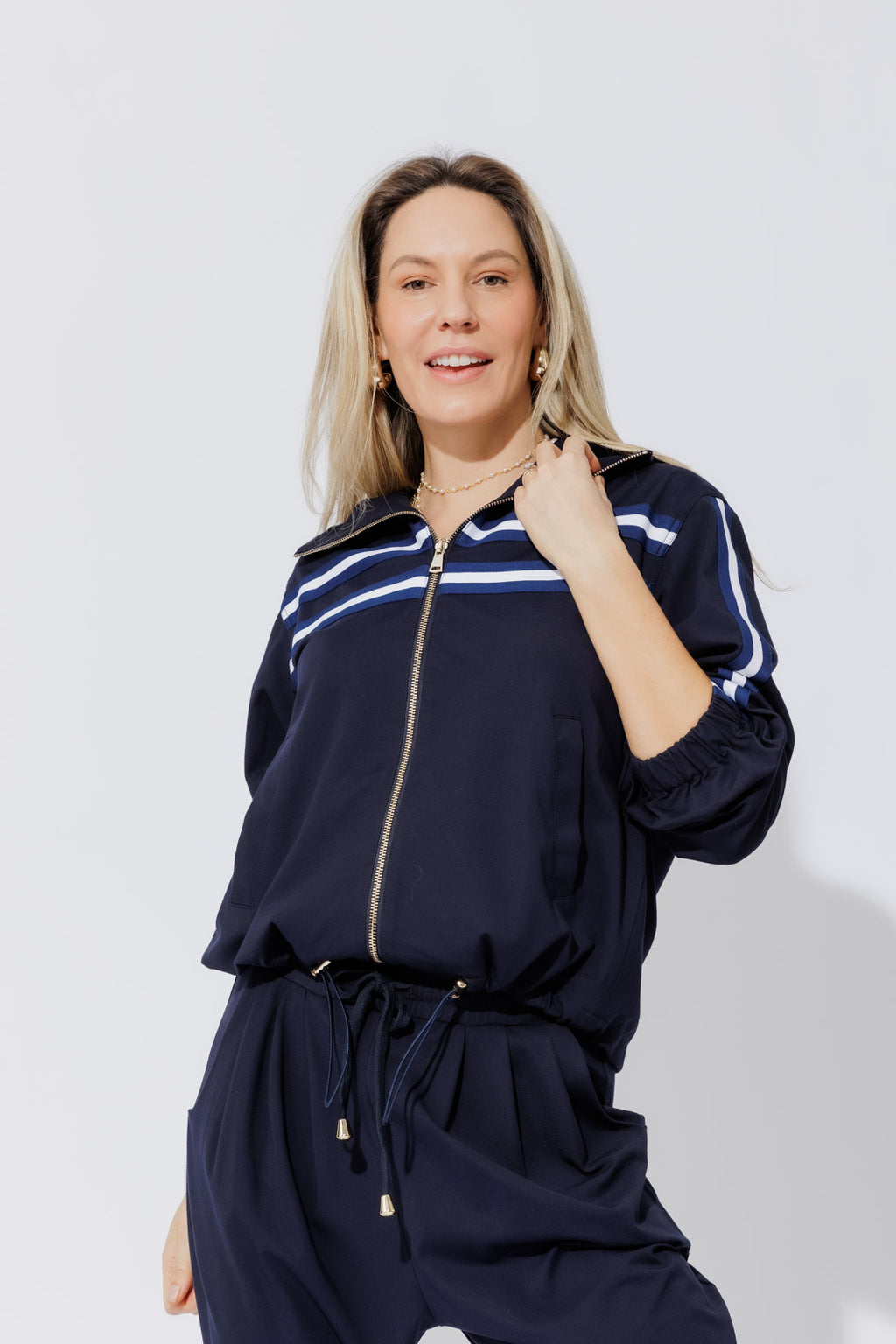 Navy Lux Street Jacket