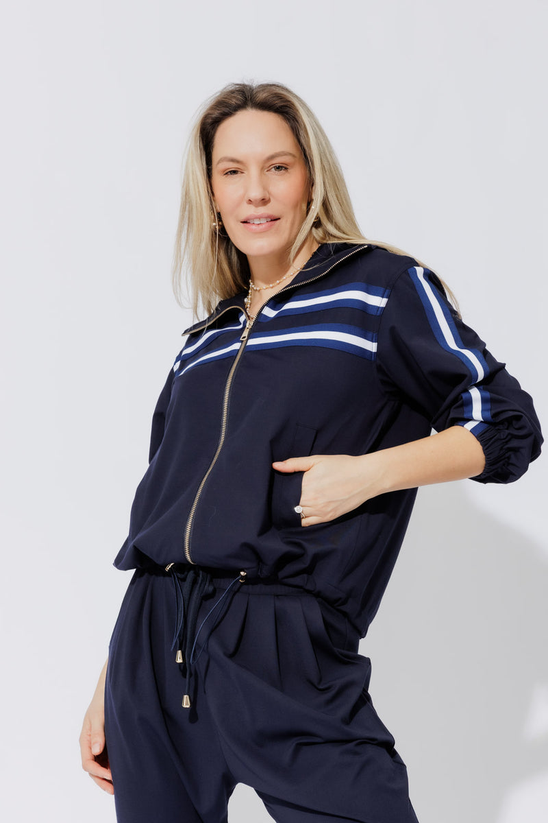 Navy Lux Street Jacket