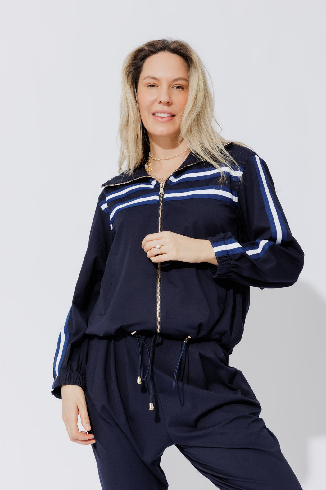 Navy Lux Street Jacket