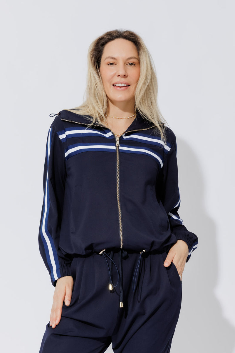 Navy Lux Street Jacket