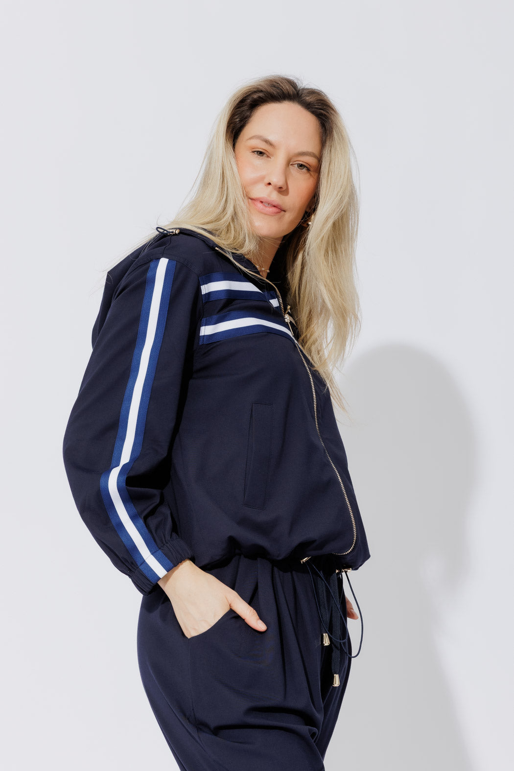 Navy Lux Street Jacket