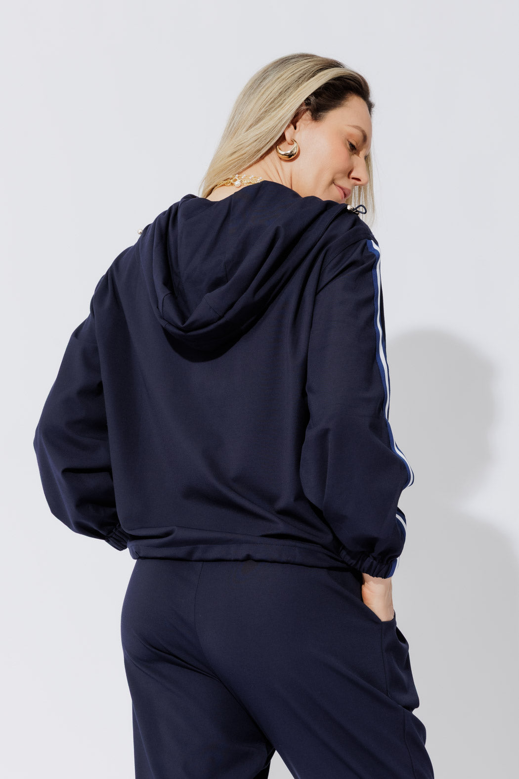 Navy Lux Street Jacket