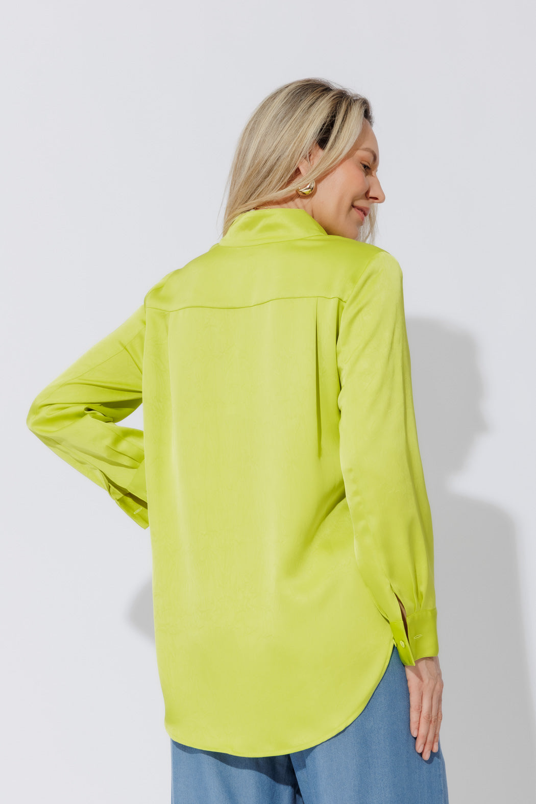 Chartreuse Milan Blogger Shirt