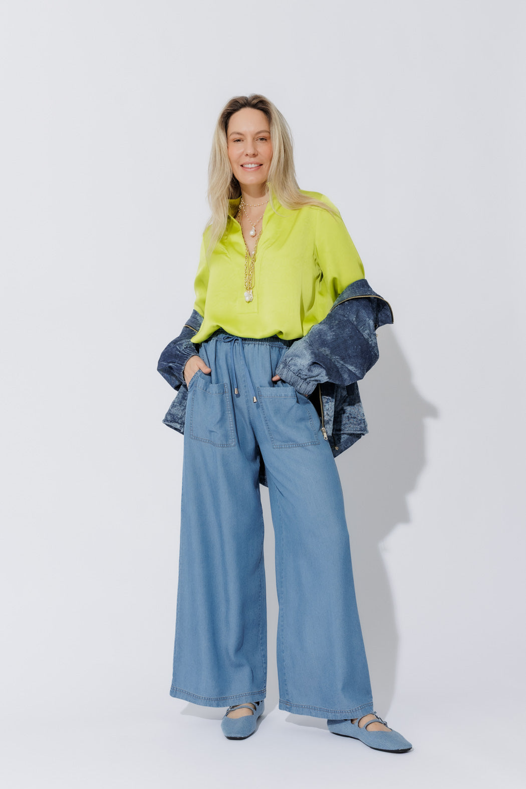 Chartreuse Milan Blogger Shirt