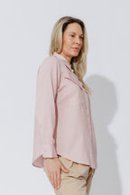 Pink Angle Pocket Shirt