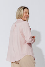 Pink Angle Pocket Shirt