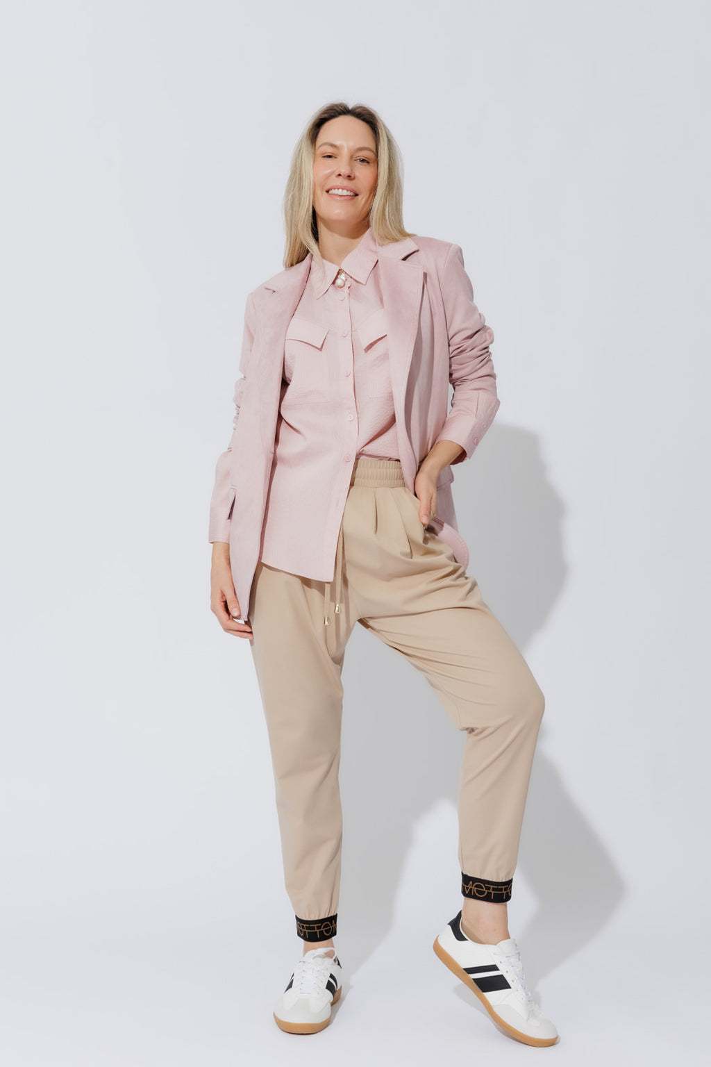 Pink Angle Pocket Shirt