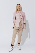 Pink Angle Pocket Shirt