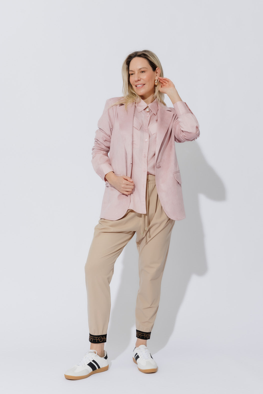 Pink Angle Pocket Shirt