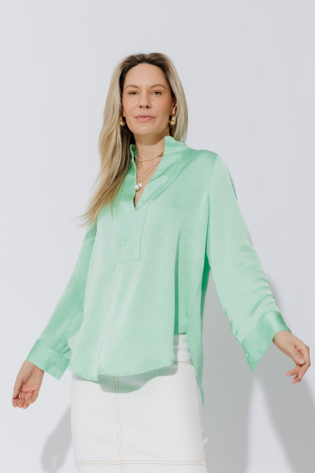 Mint Milan Blogger Shirt