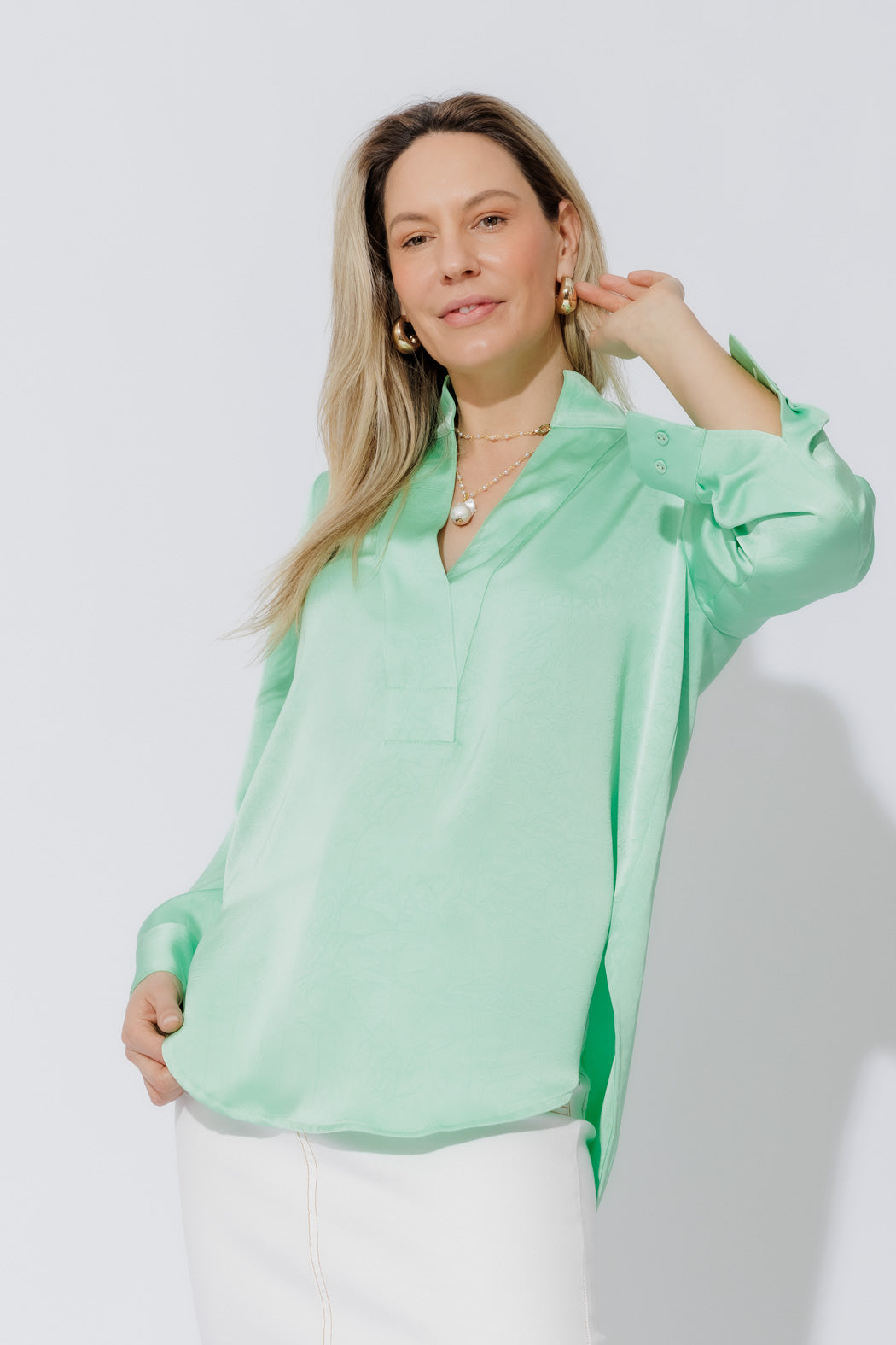 Mint Milan Blogger Shirt