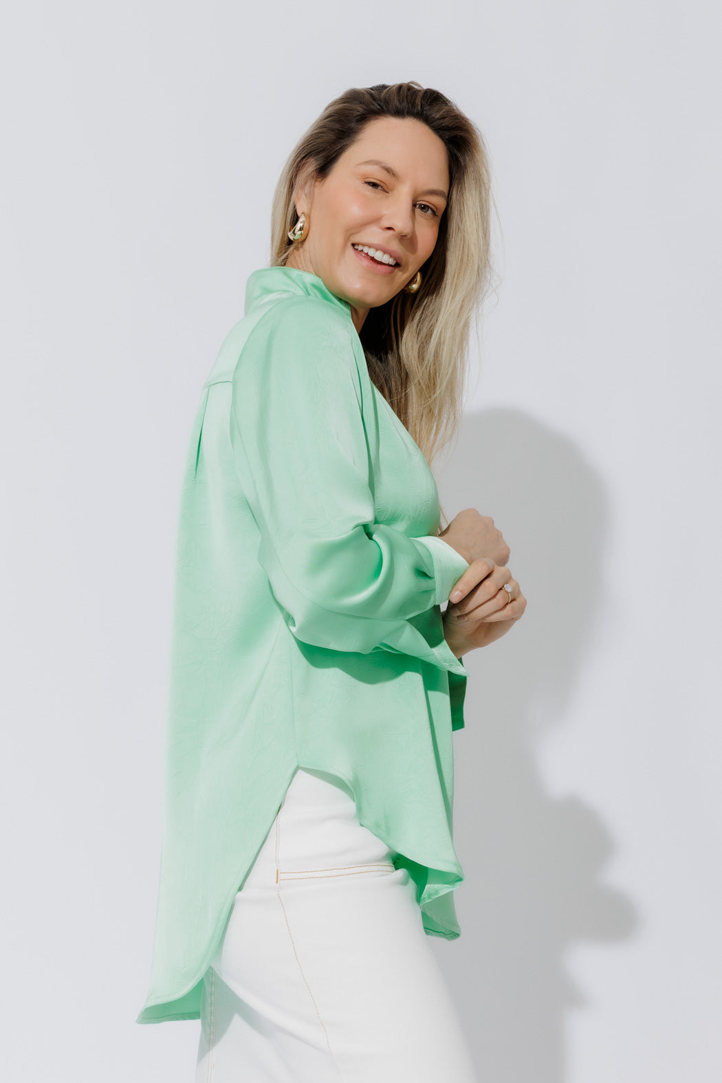 Mint Milan Blogger Shirt