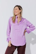 Lilac Milan Blogger Shirt