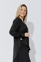 Black Silky Charlie Shirt