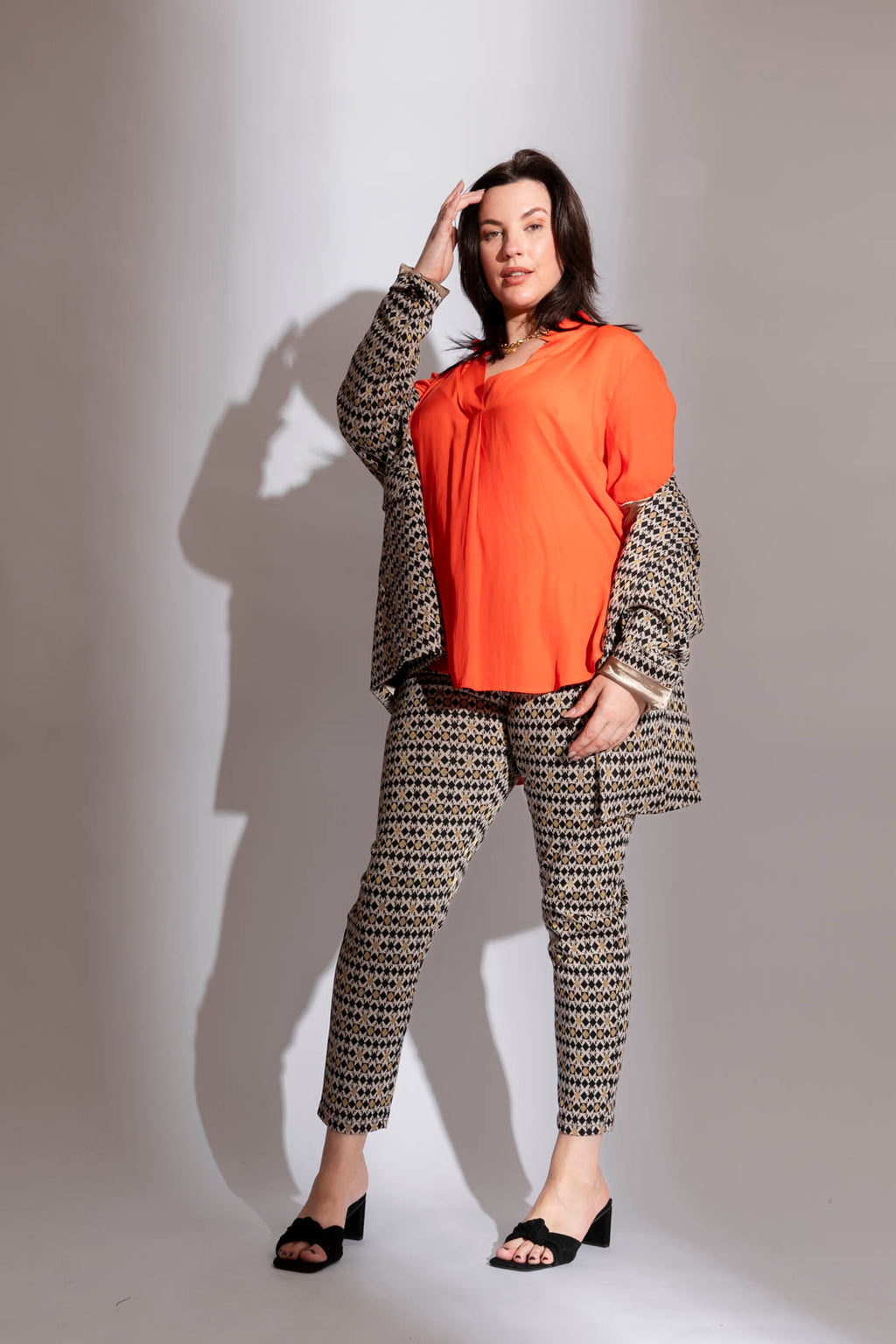 Orange Blogger Shirt