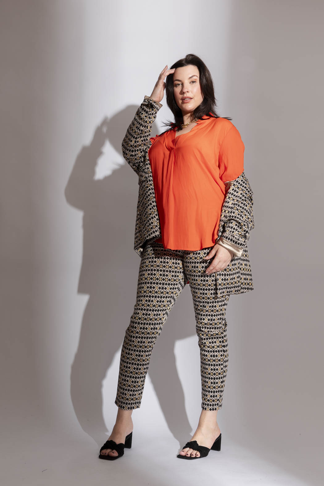 Orange Blogger Shirt