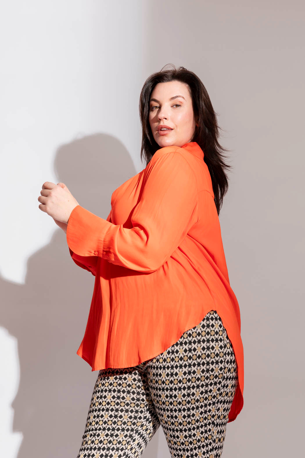 Orange Blogger Shirt