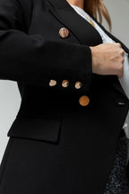 Ponte Sisca Blazer In Black