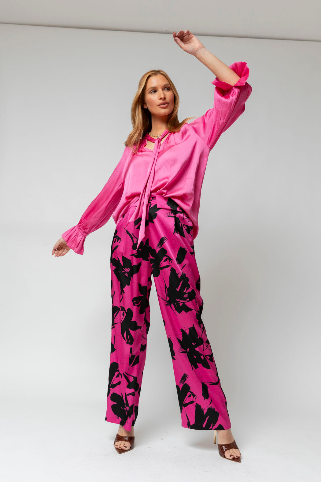 Hot Pink Victoria Blouse