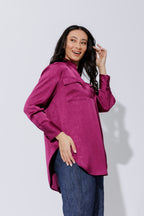 Raspberry Cargo Blogger Shirt